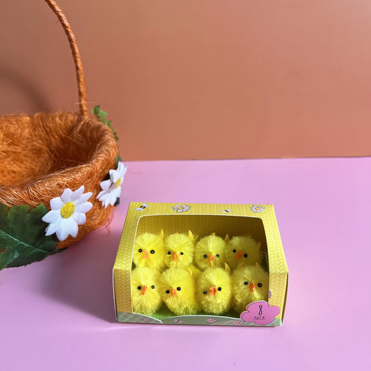 Easter Party Mini Chicken Figurines