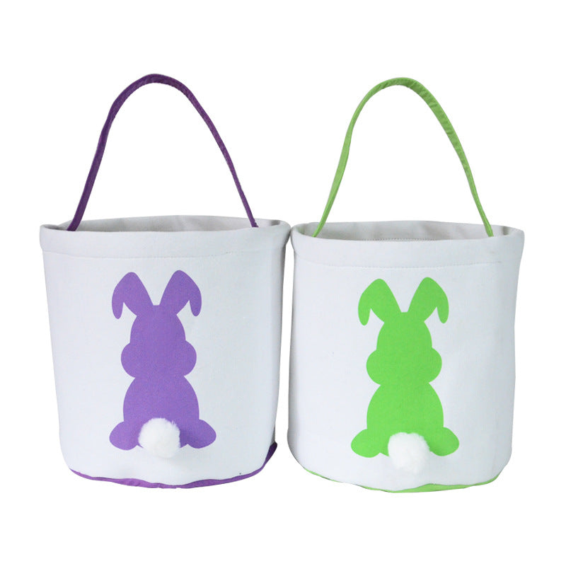Happy Easter Basket Canvas